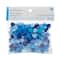 24 Packs: 100 ct. (2,400 total) 1/2" Mixed Blue Pom Poms by Creatology™
